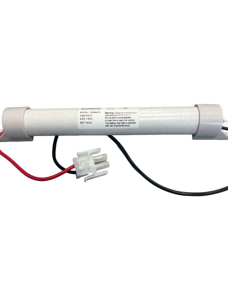 19596413 GYL -  4,8V - 1700mAh - Ni-Cd STAV - 175 x 23 - sub C - Molex 5557-2