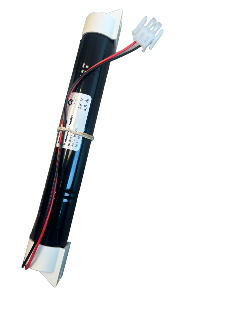 (NLB411) 4,8V - 4500mAh - Ni-Cd STAV - 245 x 33 - D - Amp350777-1(2p)