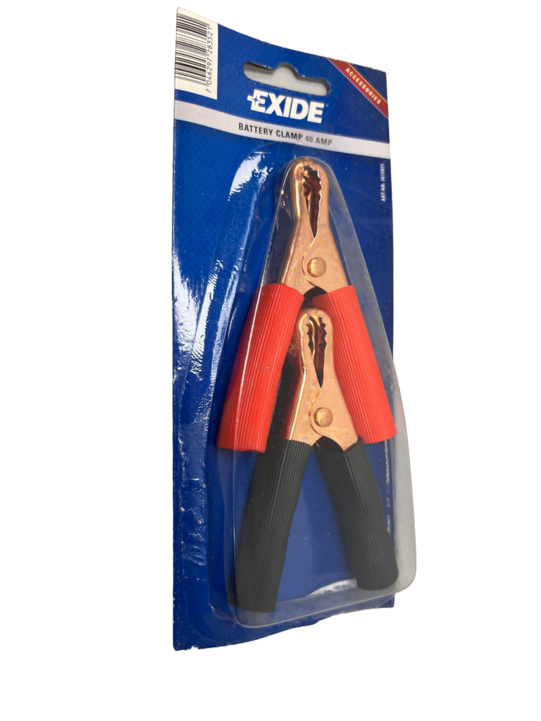 Exide ladeklemmer 40A (sett)