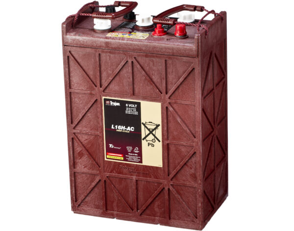 TROJAN Deep Cycle Traksjonsbatteri 6V 435AH (296x176x425mm) +diagonalt 57 kg