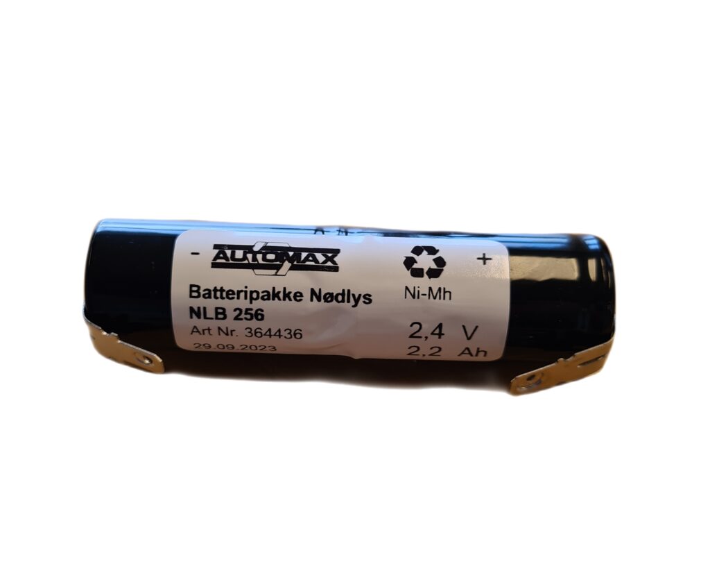 2,4v - 2200mAh -Ni-Mh STAV m/stift
