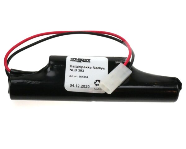 3,6v - 1,7Ah Ni-Mh 2S-Plug 20 Rekke 2+1