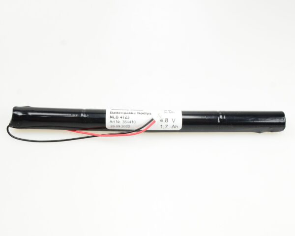 NLB 4123 (4,8V-1,7Ah-S-sikring-Plugg 29 polvent)