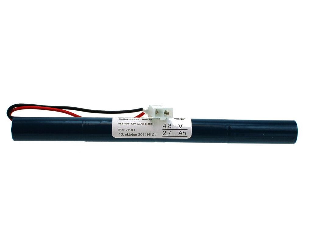 NLB 436 (4,8V-2,1 Ah STAV - Ni-Mh Plugg 22)