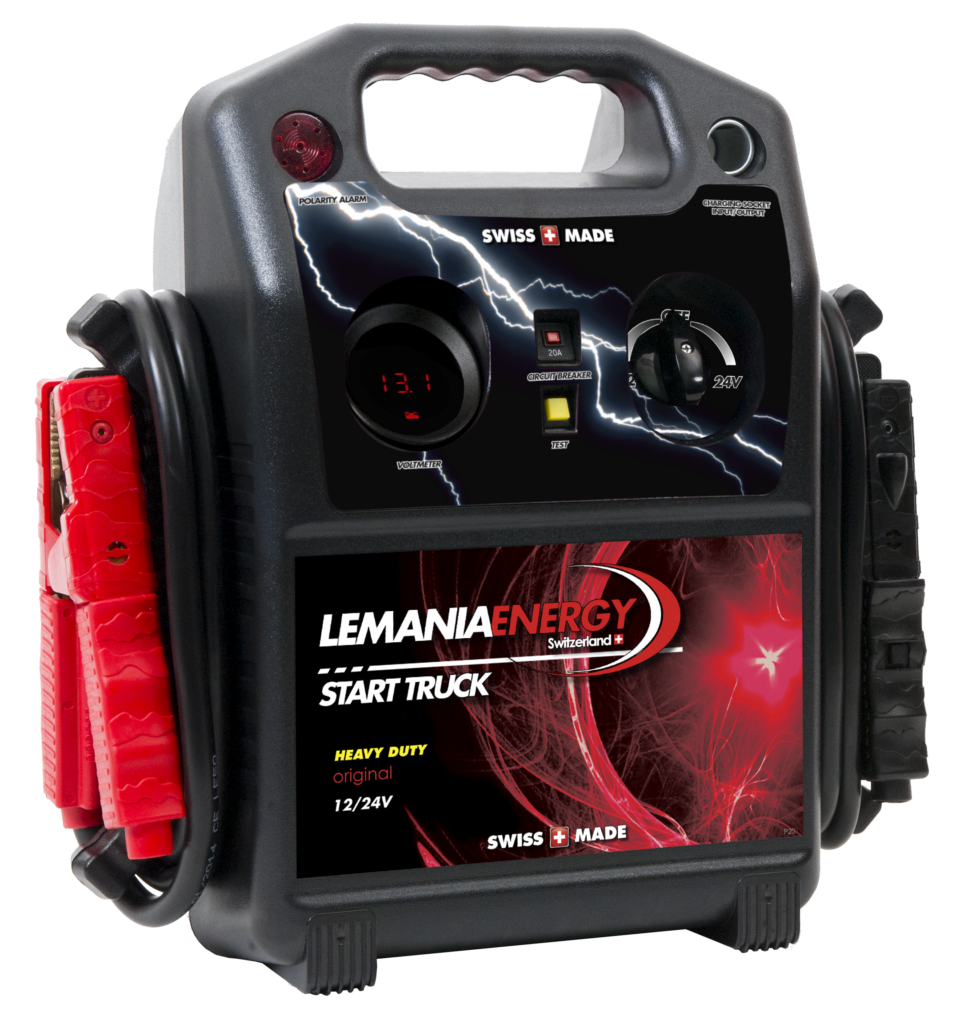LEMANIA Startbooster Proff 12/24V 6200A(P20-ST-25)