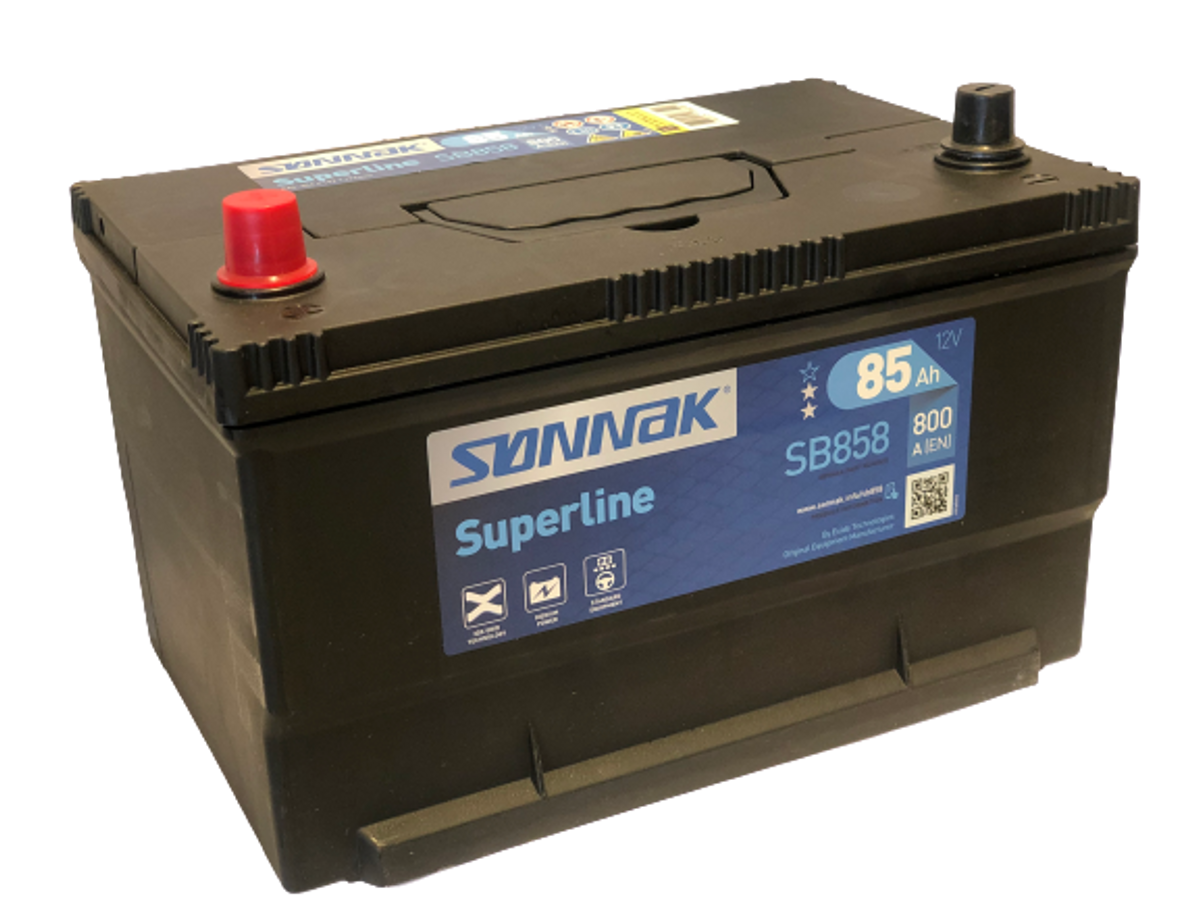 Startbatteri Sønnak 85AH-800A +V (G65) 306 x 192 x 192mm 19,5 kg - Bilde 1