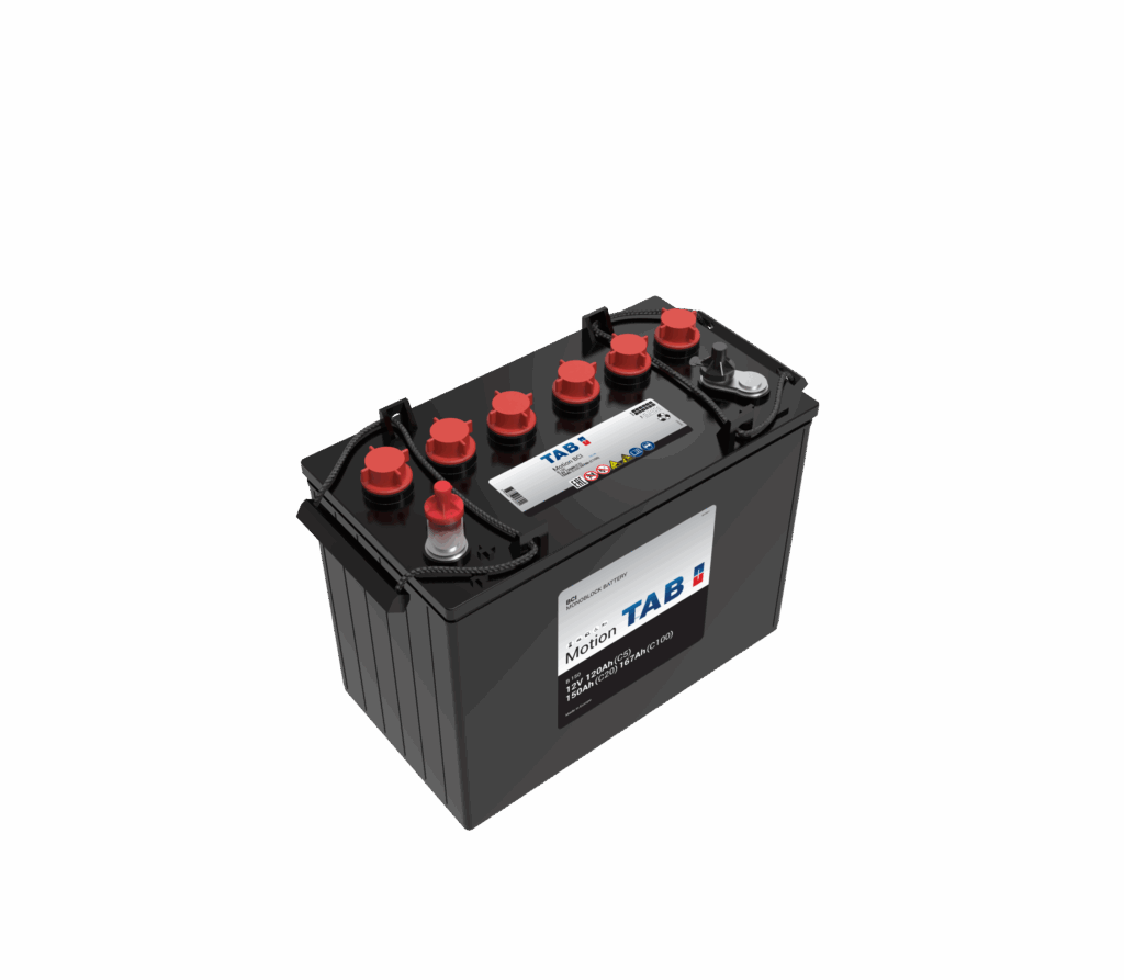 TAB deep cycle 12V 150AH/20-120AH/5 (GC12 1026449) 332x183x248/277 mm +V vekt 36 kg