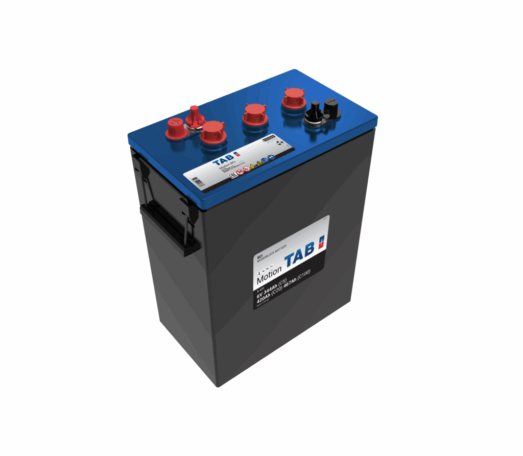 TAB deep cycle 6V 420AH/20-344AH/5 (BCI903 1026447) 308x174x387/416 mm vekt 51 kg