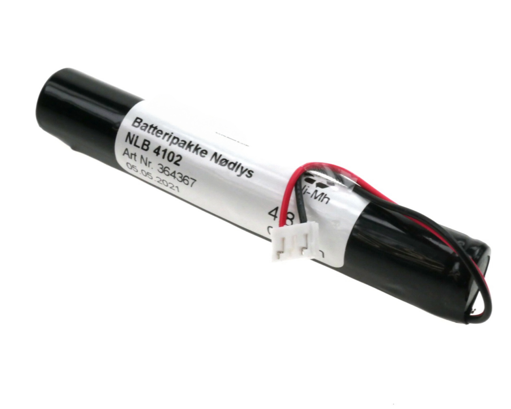 4,8v - 700mAh -Ni-Mh STAV m/plugg 54