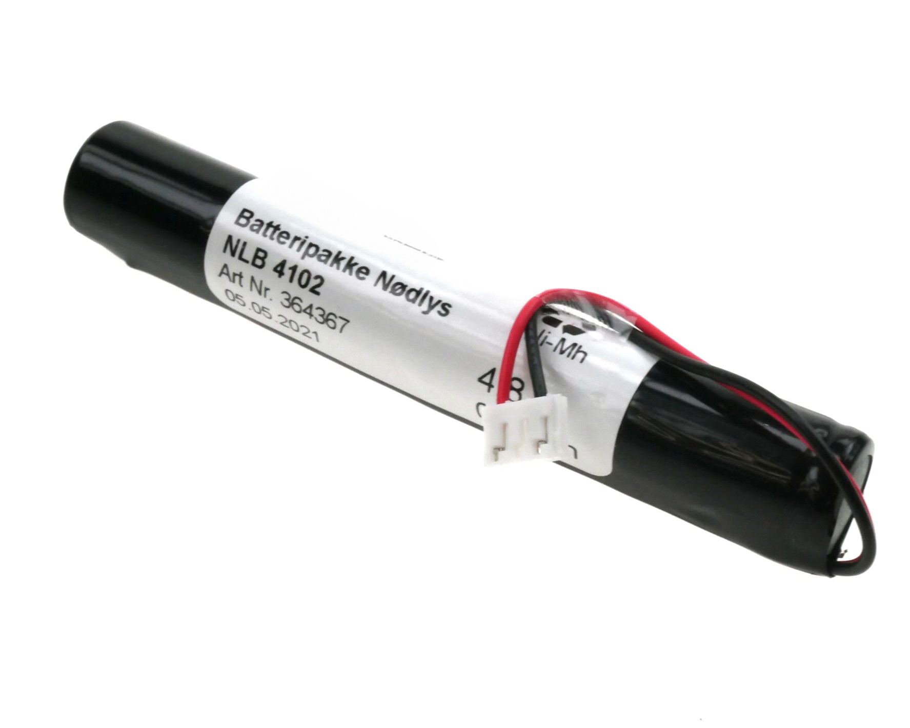 4,8v - 700mAh -Ni-Mh STAV  m/plugg 54 - Bilde 1