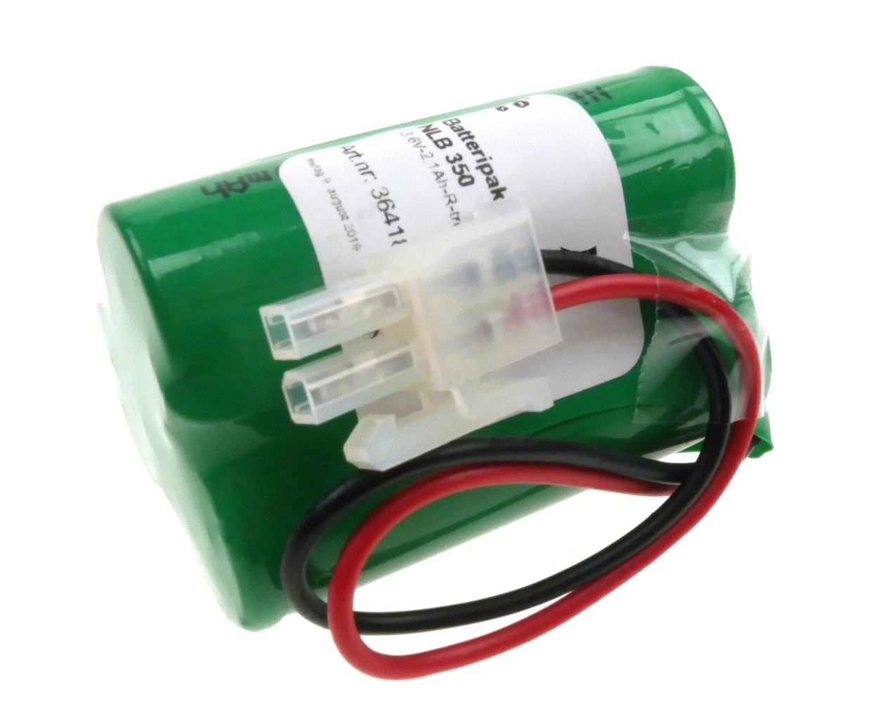 3,6v - 2100mAh -Ni-Mh Trekant m/plugg 12 - Bilde 1