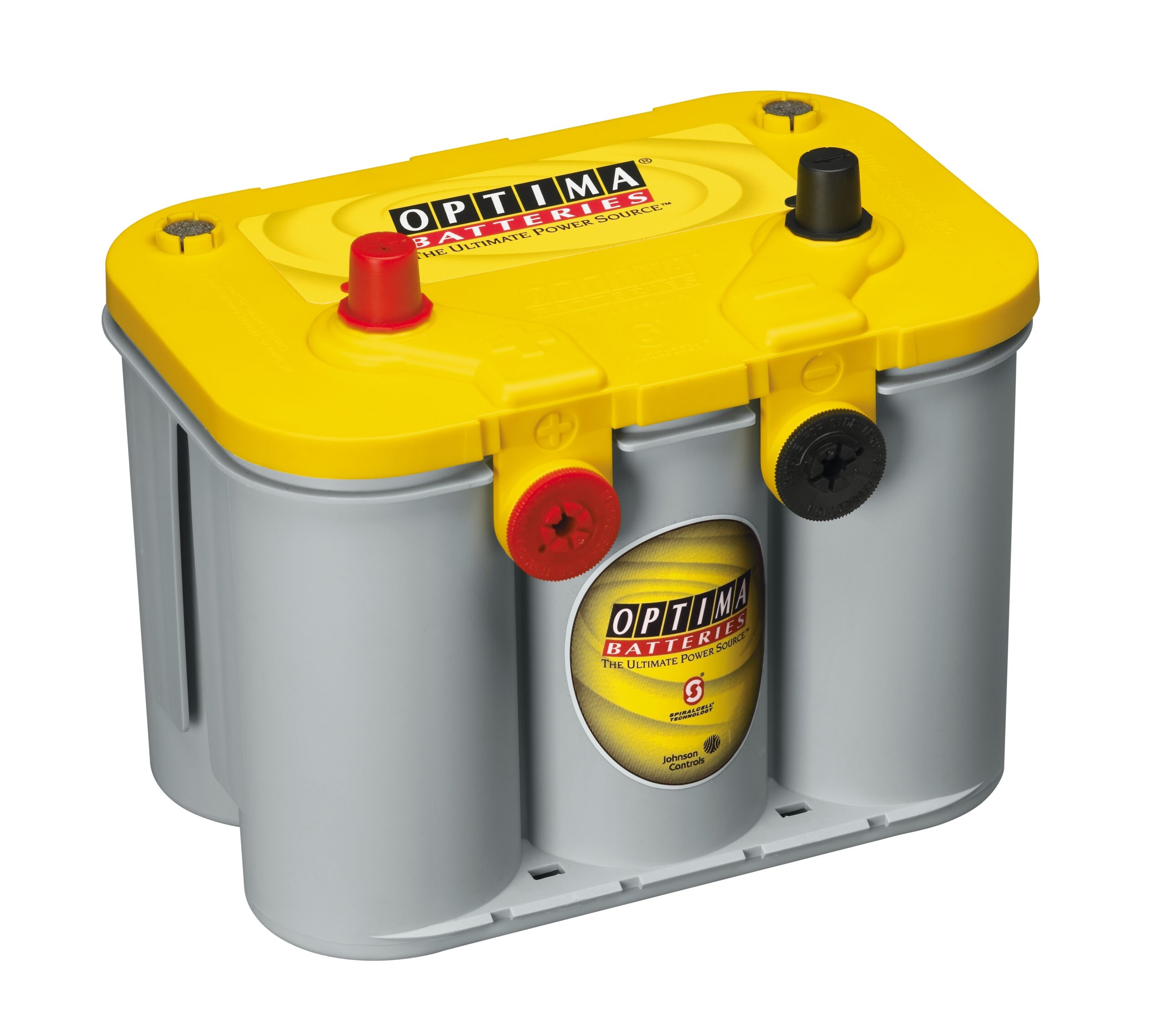 OPTIMA AGM Yellow Top 12V 55AH 765CCA (255x174x205mm) +venstre 8014-254 - Bilde 1