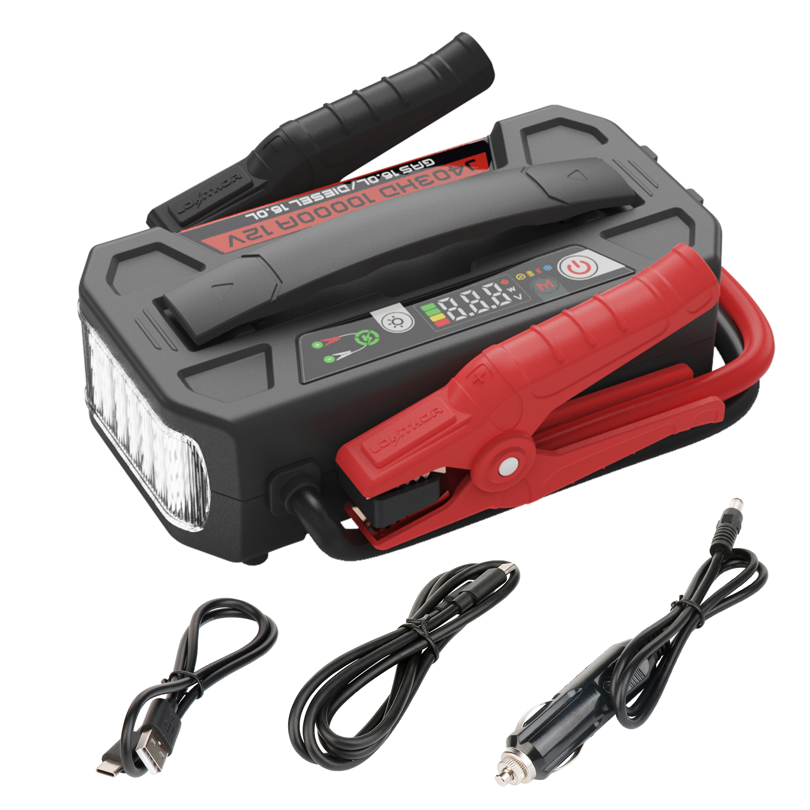 LOKITHOR Lithium Startbooster 12V 10000A - Bilde 5