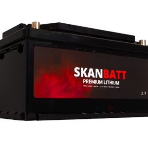 SKANBATT Premium Lithium - 12V 100Ah 100A BMS - 359x178x188mm - Bluetooth - Heat - 8 Års garanti - Bobil +H - Bilde 2