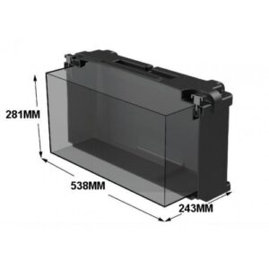Batterikasse 538x243x281mm (innvendig) - Bilde 2