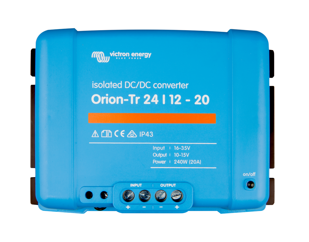 VICTRON Orion TR Omformer DC-DC 24>12V 20A (Galvanisk skille) - Bilde 1
