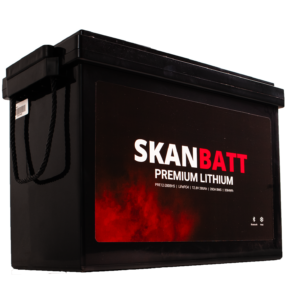SKANBATT Premium Lithium - 12V 280Ah 200A BMS - 384x204x268mm - Bluetooth - Heat - 8 Års garanti +H - Bilde 2