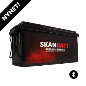 SKANBATT Premium Lithium - 24V 100Ah 100A BMS - 502x186x242mm - Bluetooth - 8 Års garanti - Bilde 1