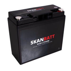 SKANBATT Base Lithium - 12V 20Ah 30A BMS - 180x78x164mm - Bluetooth - 3 Års garanti - Bilde 2