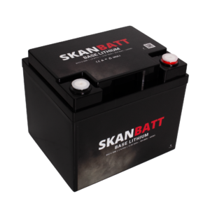 SKANBATT Base Lithium - 12V 50Ah 50A BMS - 198x166x170mm - Bluetooth - 3 Års garanti - Bilde 2