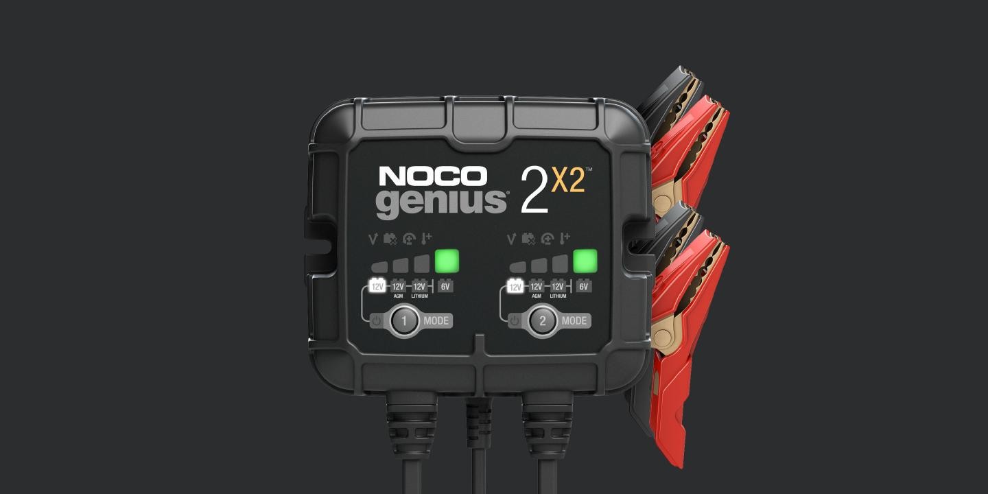NOCO Elektronisk Batterilader 6/12V 4x2A (4-kanaler) - Bilde 4