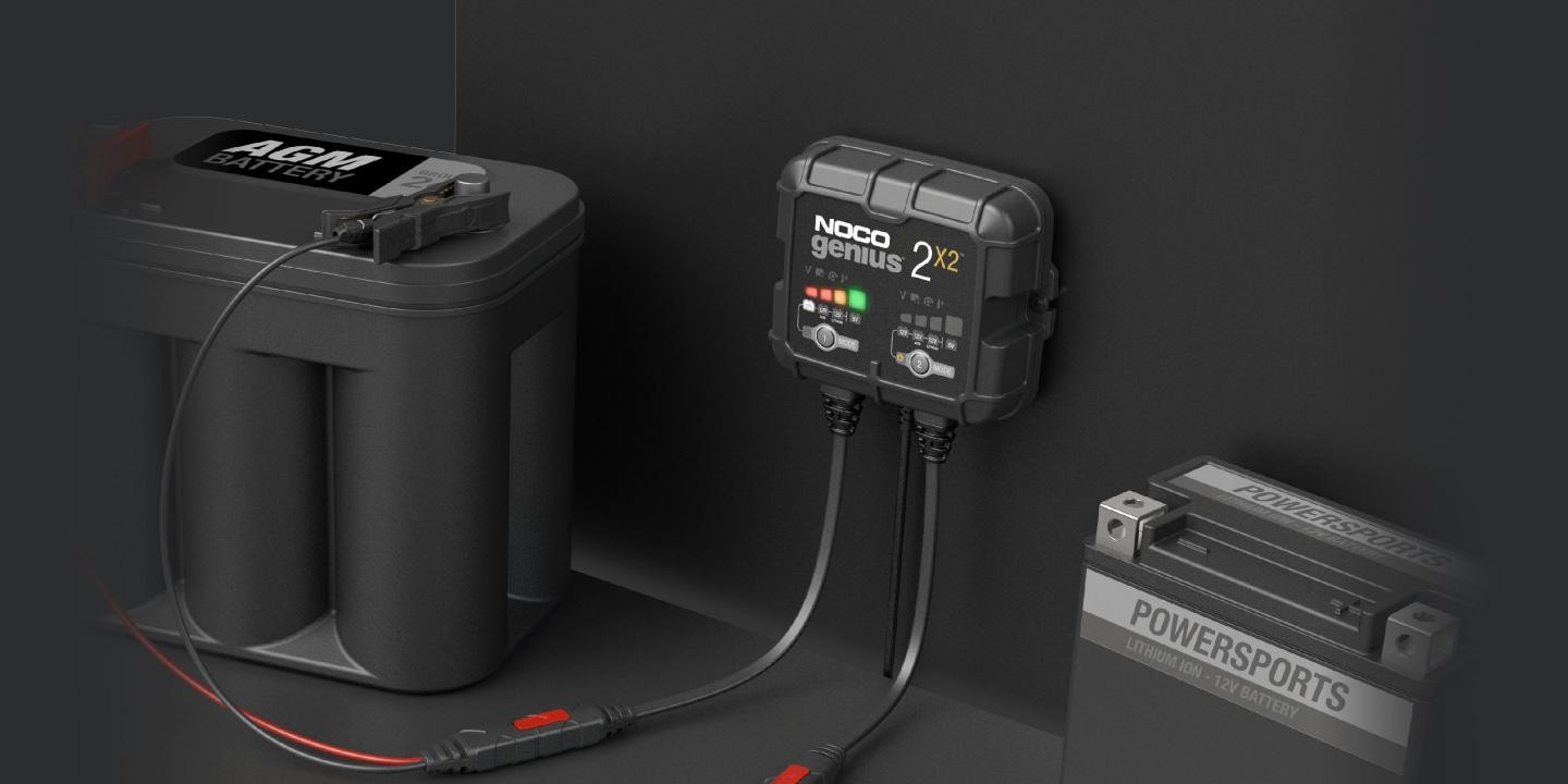 NOCO Elektronisk Batterilader 6/12V 4x2A (4-kanaler) - Bilde 3