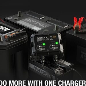 NOCO Elektronisk Batterilader 6/12V 4x2A (4-kanaler) - Bilde 2