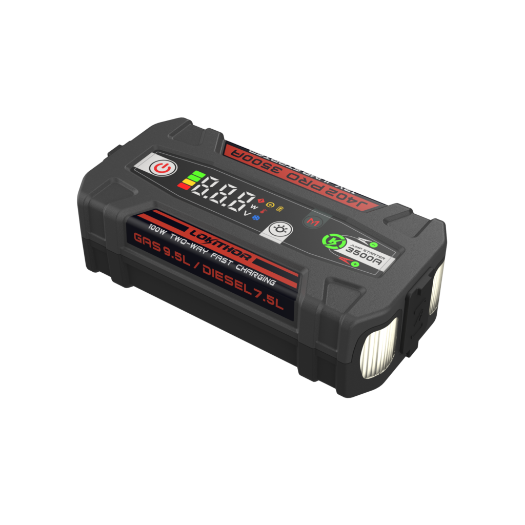 LOKITHOR Lithium Startbooster 12V 3500A