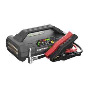 LOKITHOR Lithium Startbooster 12V 3000A med 150 PSI Luftkompressor - Bilde 1