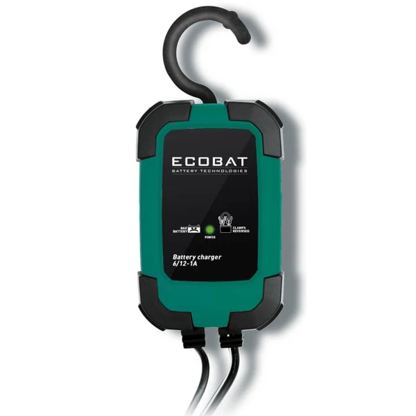 Ecobat Batterilader 6/12V - 1A