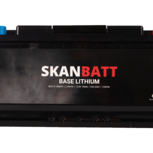 SKANBATT Base Lithium - 12V 100Ah 100A BMS - 355x175x190mm - Bluetooth - Heat - 3 Års garanti - Bobil +H - Bilde 6
