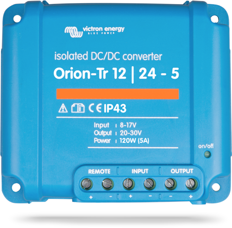 f39f36b4-9284-486d-9547-1197e7b64ac3 VICTRON Orion TR Omformer DC-DC 12>12V 18A (Galvanisk isolert)
