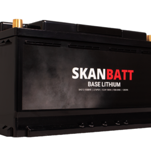 SKANBATT Base Lithium - 12V 100Ah 100A BMS - 355x175x190mm - Bluetooth - Heat - 3 Års garanti - Bobil +H - Bilde 5