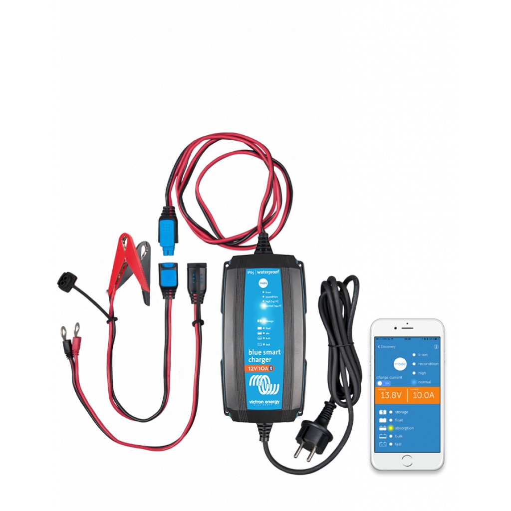 VICTRON Blue Smart IP65 Batterilader 12V 7A m/Bluetooth