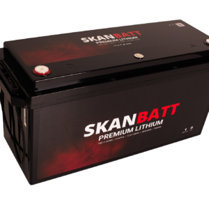 SKANBATT Premium Lithium - 12V 200Ah 200A BMS - 502x187x242mm - Bluetooth - Heat - 8 Års garanti - Bilde 3