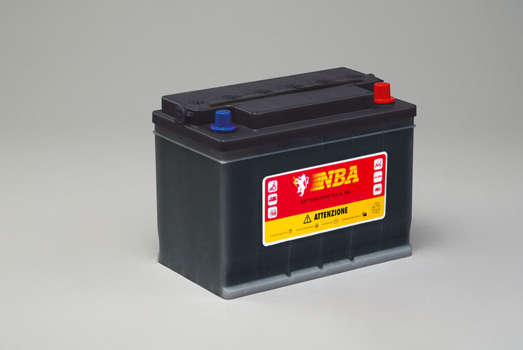 Batteri NBA Gel deep cycle 12V 86AH/20-65AH/5 (3 GL 12 N) 308x175x225 mm 29 kg +h