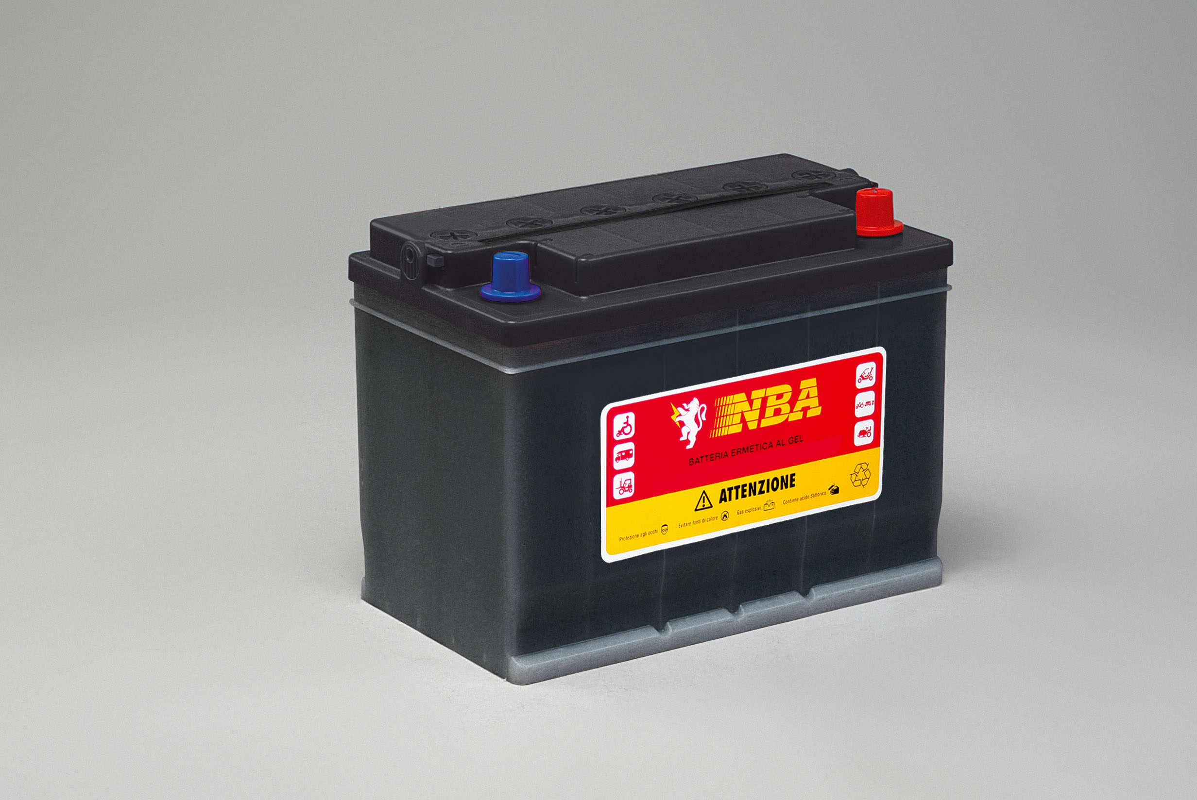 Batteri NBA Gel deep cycle 12V 86AH/20-65AH/5 (3 GL 12 N) 308x175x225 mm 29 kg +h - Bilde 1