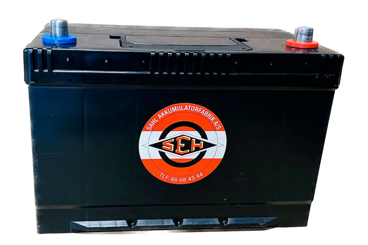 Veteranbatteri 12V 95AH-720A(306x173x222mm+H) - Bilde 1