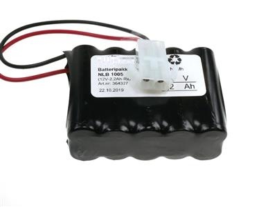 12v – 2,2Ah – Ni-Mh -- 2xrekke med ledning og plugg