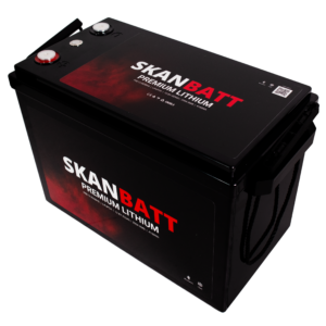 SKANBATT Premium Lithium - 12V 325Ah 200A BMS - 345x190x245mm - Bluetooth - Heat - 8 Års garant - Bilde 5