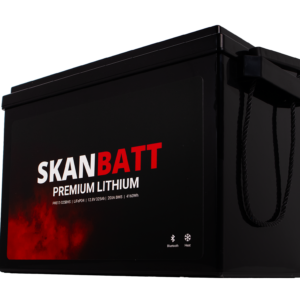 SKANBATT Premium Lithium - 12V 325Ah 200A BMS - 345x190x245mm - Bluetooth - Heat - 8 Års garant - Bilde 6