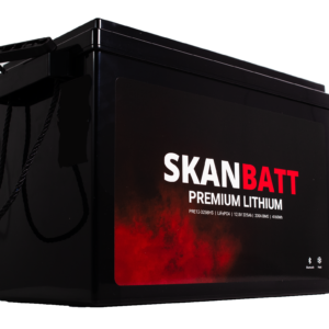SKANBATT Premium Lithium - 12V 325Ah 200A BMS - 345x190x245mm - Bluetooth - Heat - 8 Års garant - Bilde 7